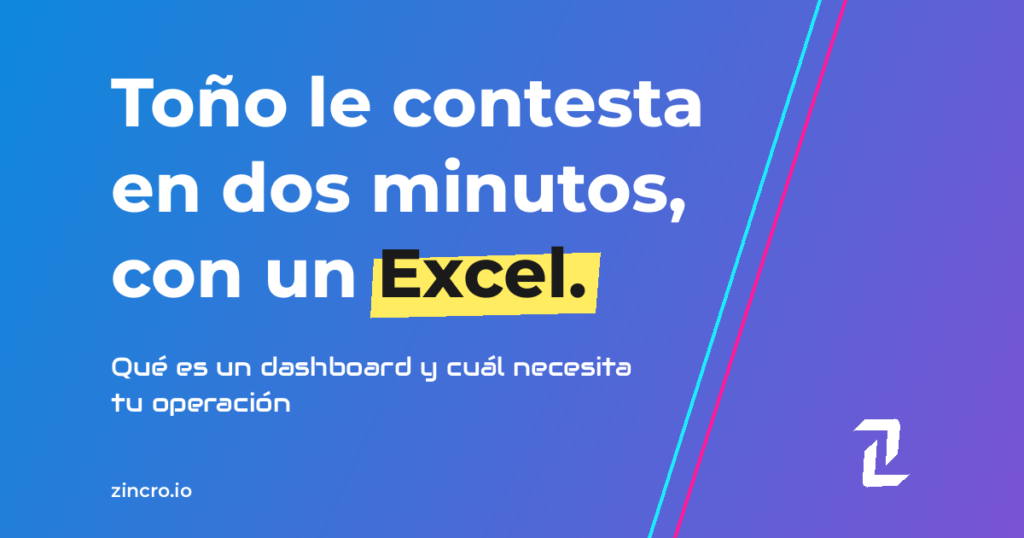 Qué es un dashboard y cuál necesita tu operación
